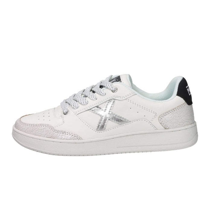 Munich Femme Baskets 8908110 Blanc/Argent