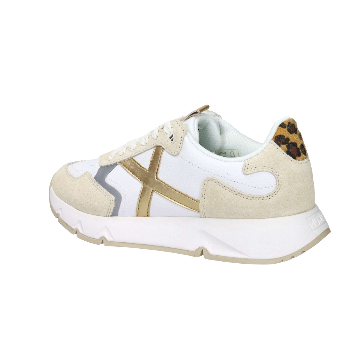 Munich Donna Sneakers 4191005 Bianco/Oro