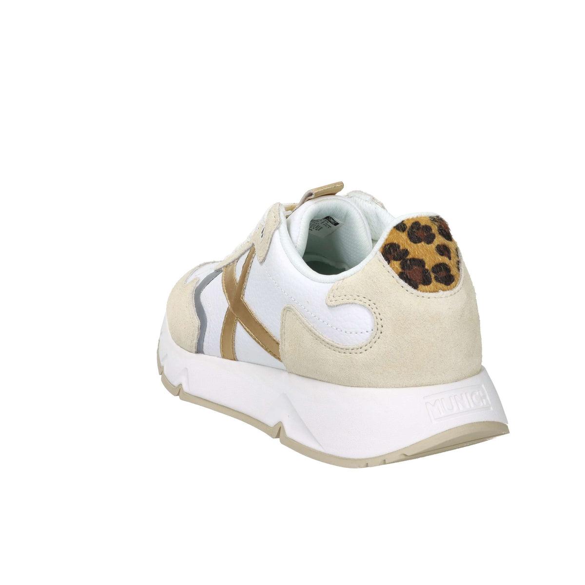 Munich Donna Sneakers 4191005 Bianco/Oro