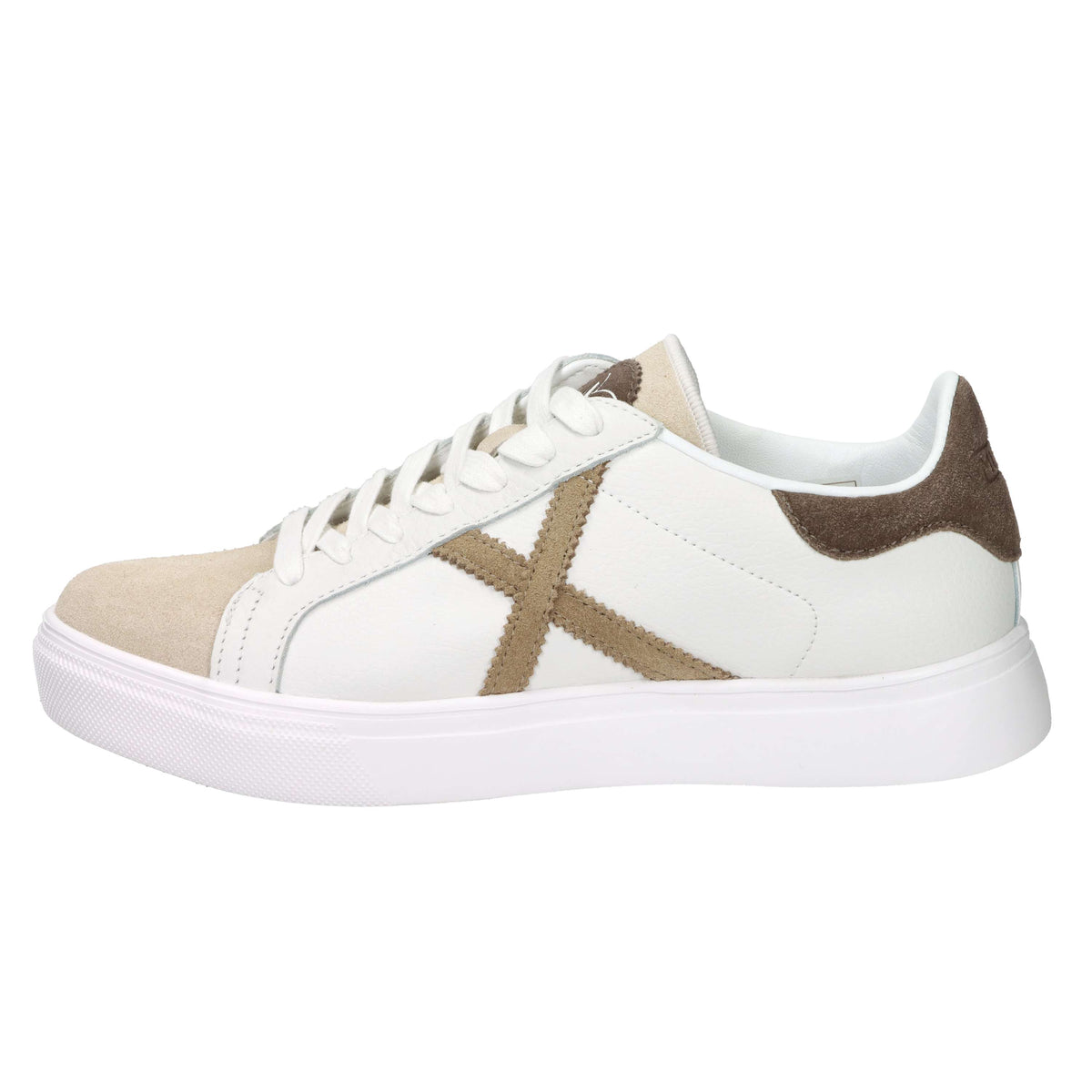 Munich Uomo Sneakers 8080118 Bianco/Beige