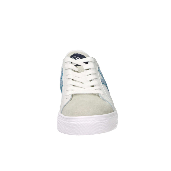 Munich Homme Baskets 8080117 Blanc/Céleste