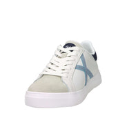 Munich Uomo Sneakers 8080117 Bianco/Celeste
