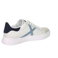 Munich Uomo Sneakers 8080117 Bianco/Celeste