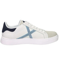 Munich Uomo Sneakers 8080117 Bianco/Celeste