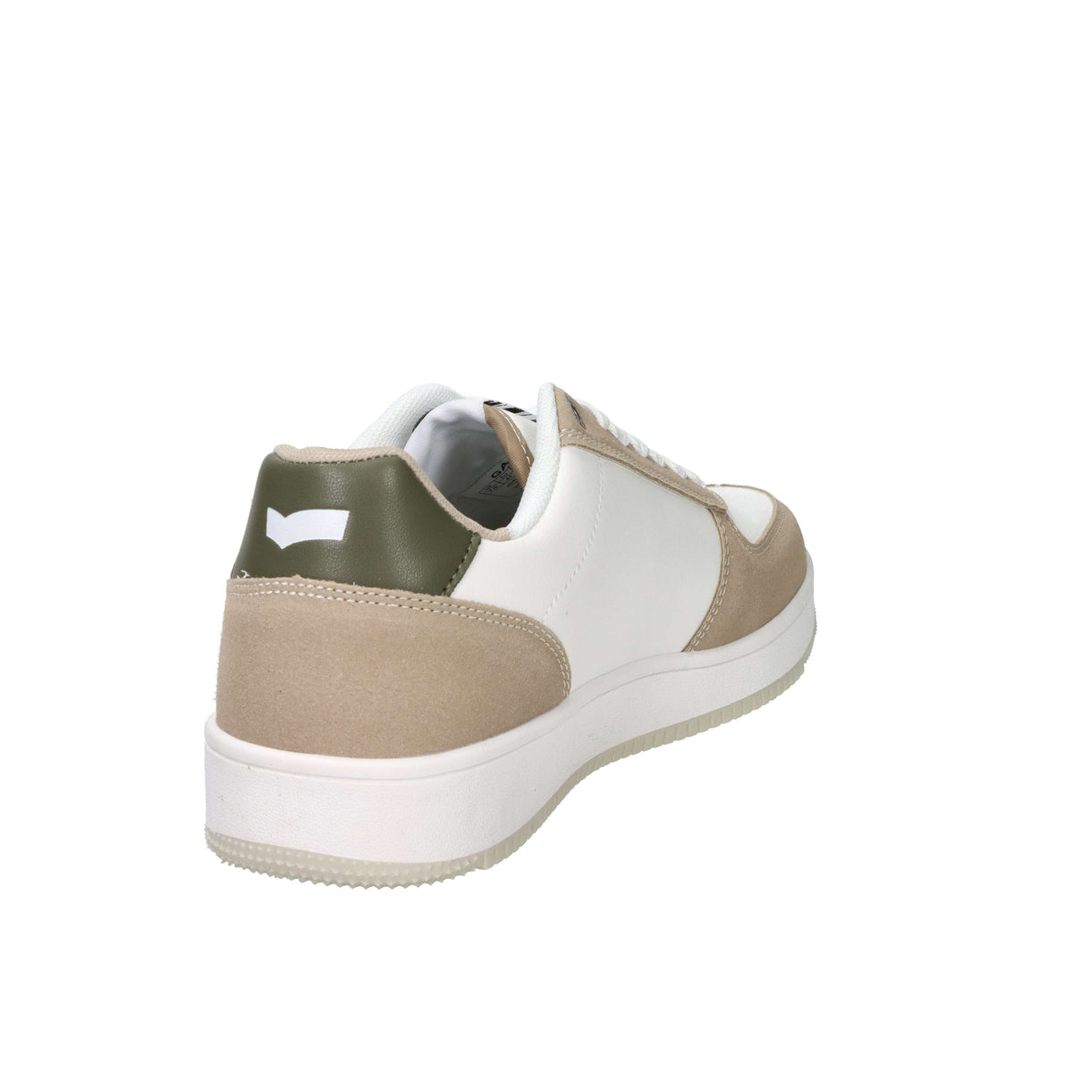 Gas Homme Baskets GAM614211 Blanc/Beige