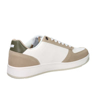 Gas Homme Baskets GAM614211 Blanc/Beige