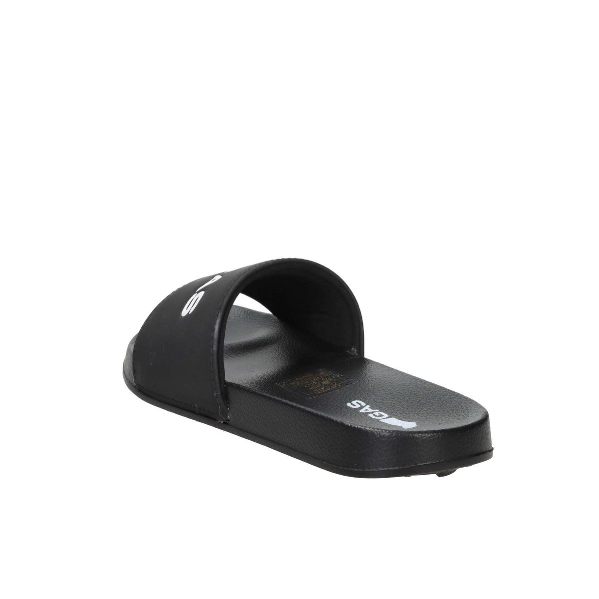 Gas Unisex adulto Zueco bajo GAM619300 Negro/Blanco