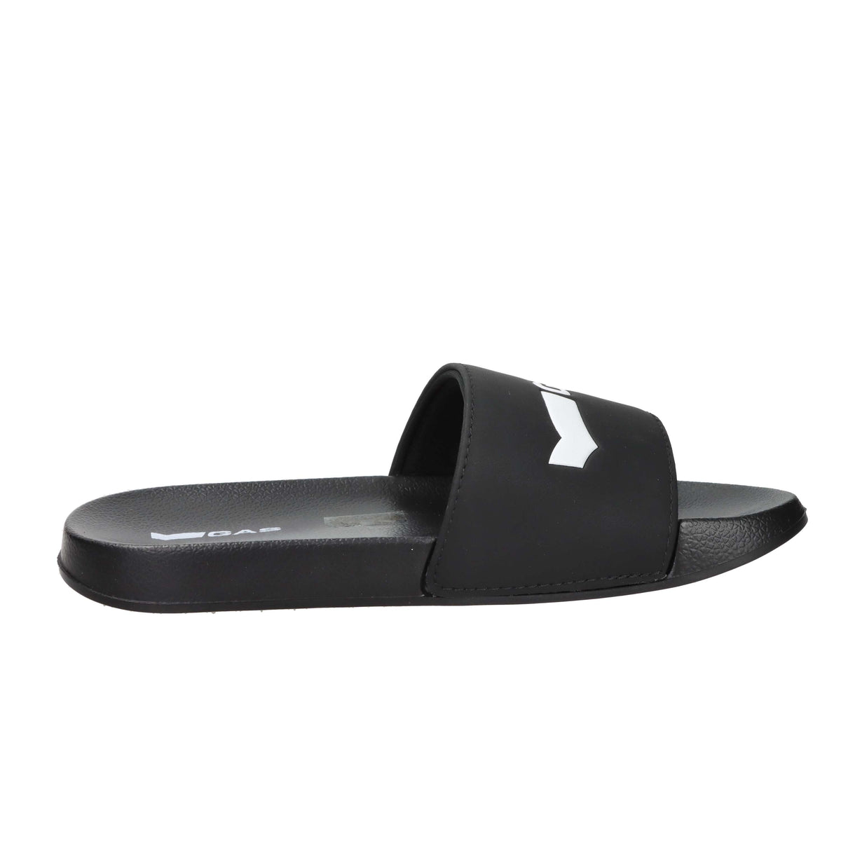 Gas Unisex adulto Zueco bajo GAM619300 Negro/Blanco