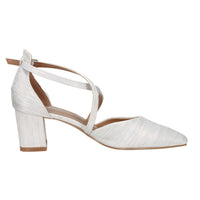 Crichic Damen Pumps 3626-1 Silber