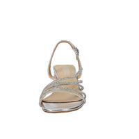 Ferre' Donna Sandalo con tacco F-821 Argento