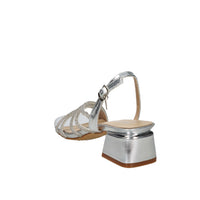 Ferre' Donna Sandalo con tacco F-821 Argento