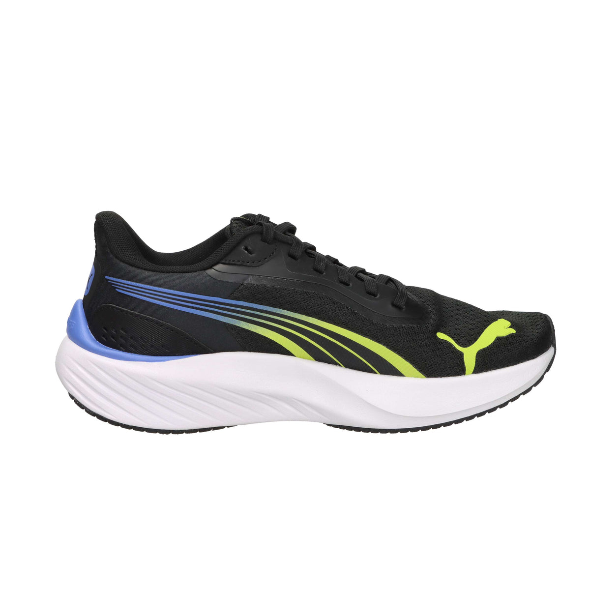 Puma Enfants et garçons Baskets 401512 Noir/Jaune
