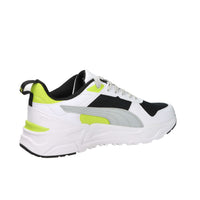 Puma Enfants et garçons Baskets 403703 Blanc/Noir