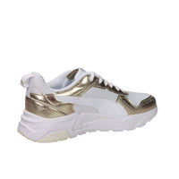 Puma Femme Baskets 404746 Blanc/Or