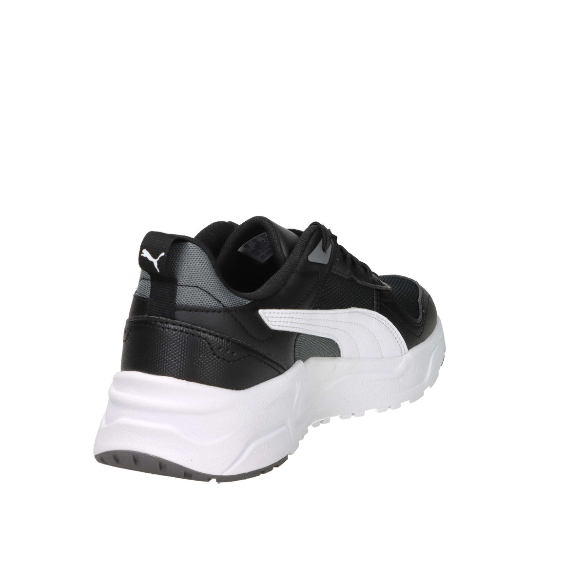 Puma Enfants et garçons Baskets 403703 Noir/Blanc