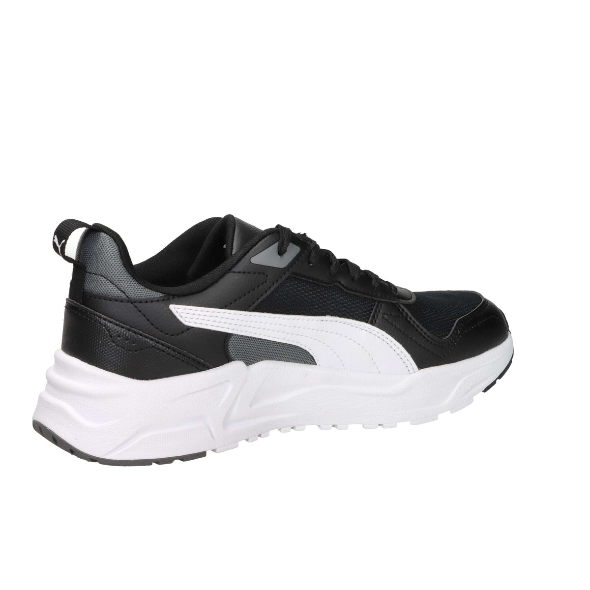 Puma Enfants et garçons Baskets 403703 Noir/Blanc