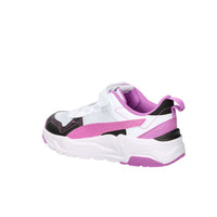 Puma Filles Baskets 406078 Blanc/Fuchsia