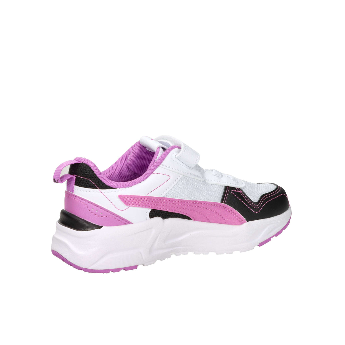 Puma Filles Baskets 406078 Blanc/Fuchsia
