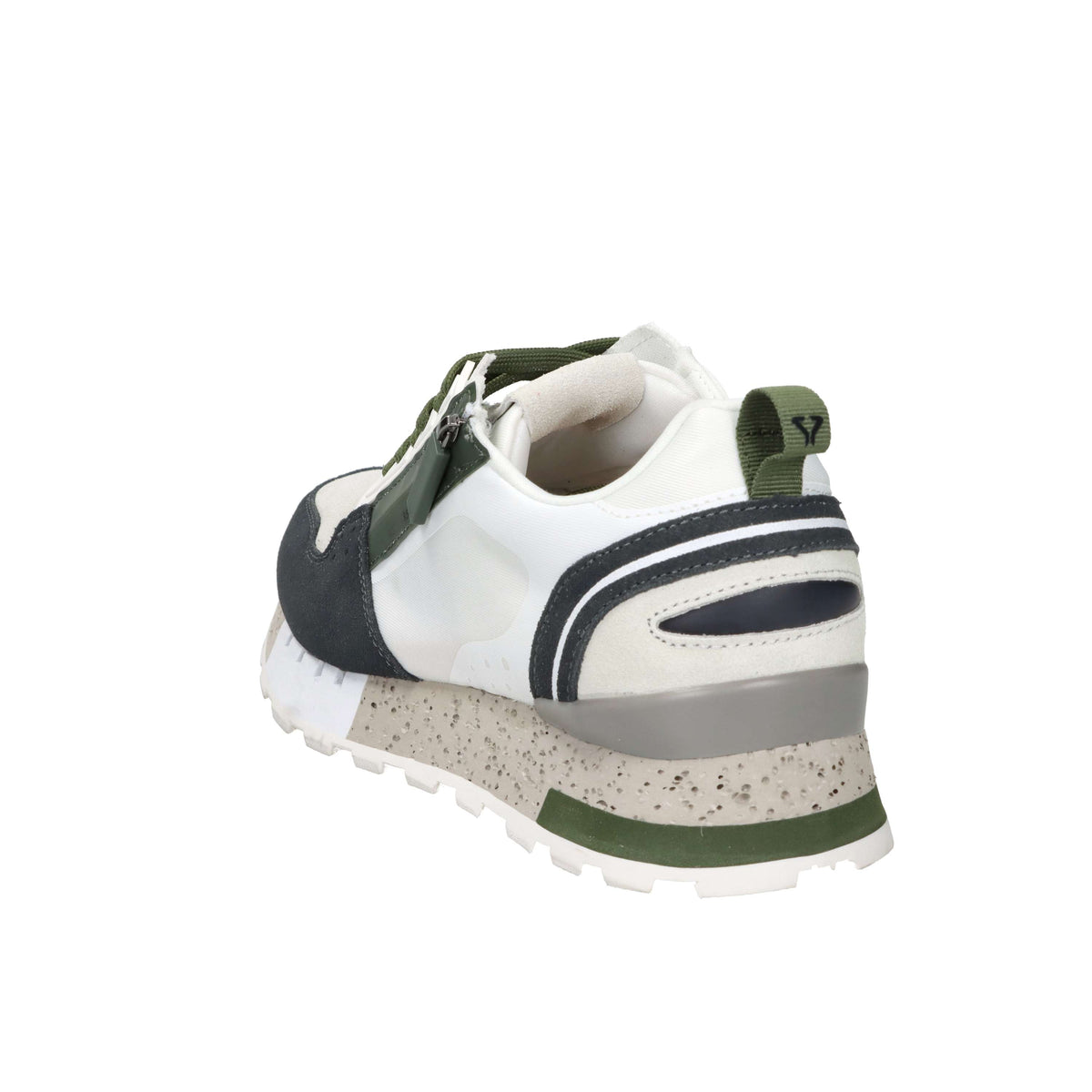 M4N Homme Baskets 9Q6042MN Crème/Vert