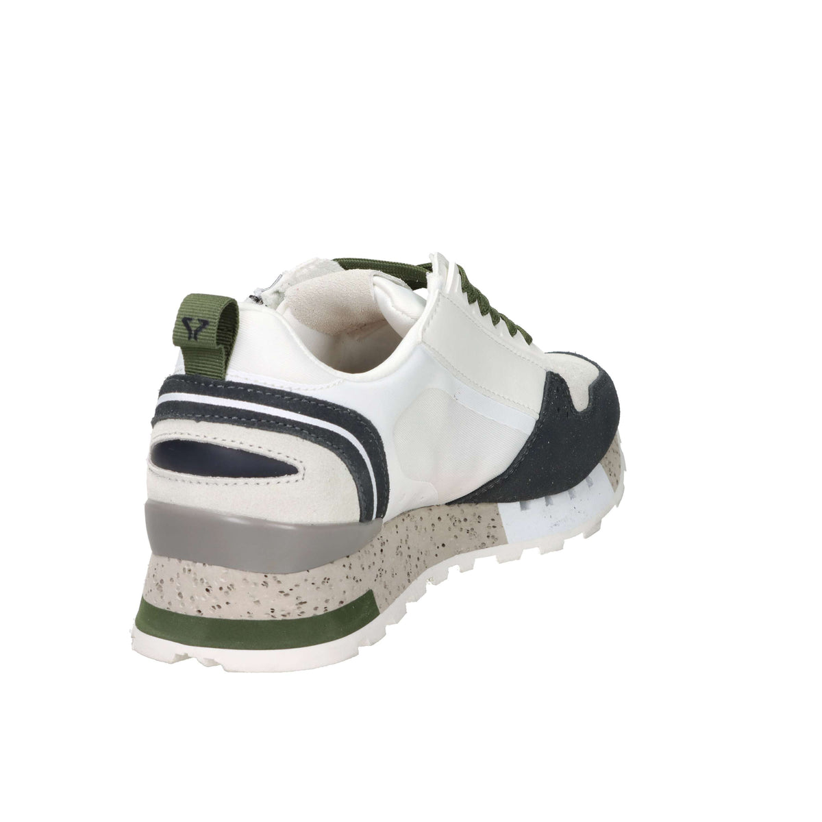 M4N Homme Baskets 9Q6042MN Crème/Vert