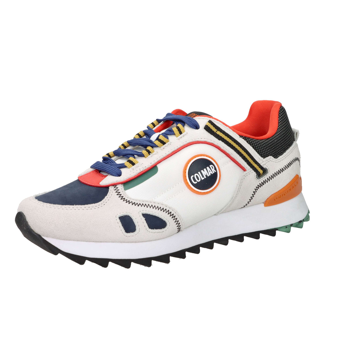 Colmar Homme Sneakers TRAVIS SPORT DIVISION Blanc/Bleu