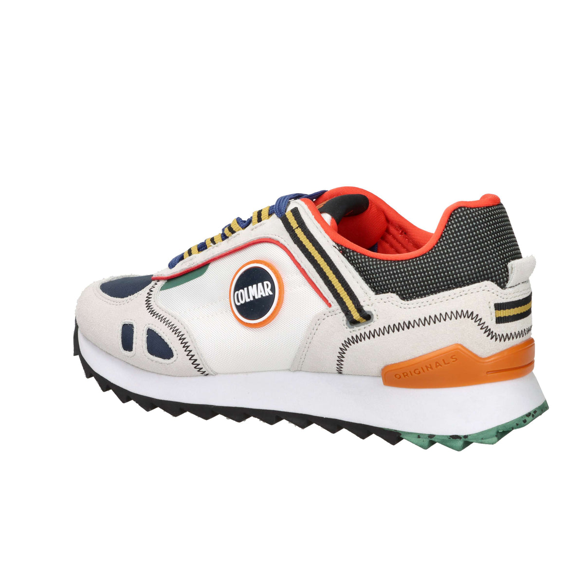 Colmar Homme Sneakers TRAVIS SPORT DIVISION Blanc/Bleu