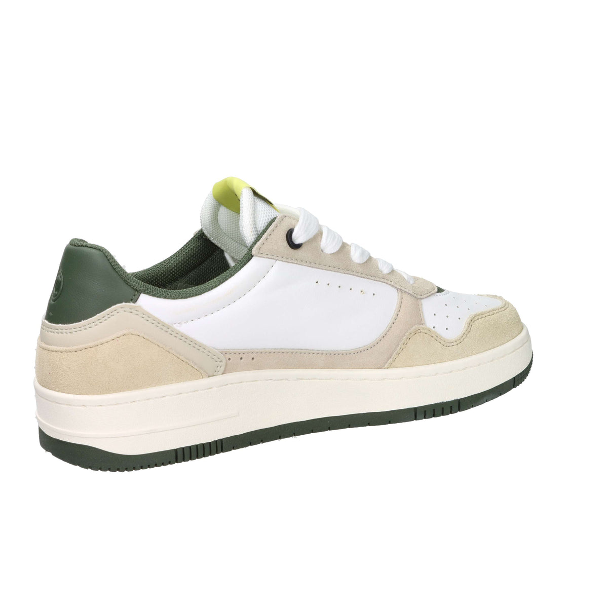 Colmar Homme Sneakers AUSTIN LAND Blanc/Vert foncé