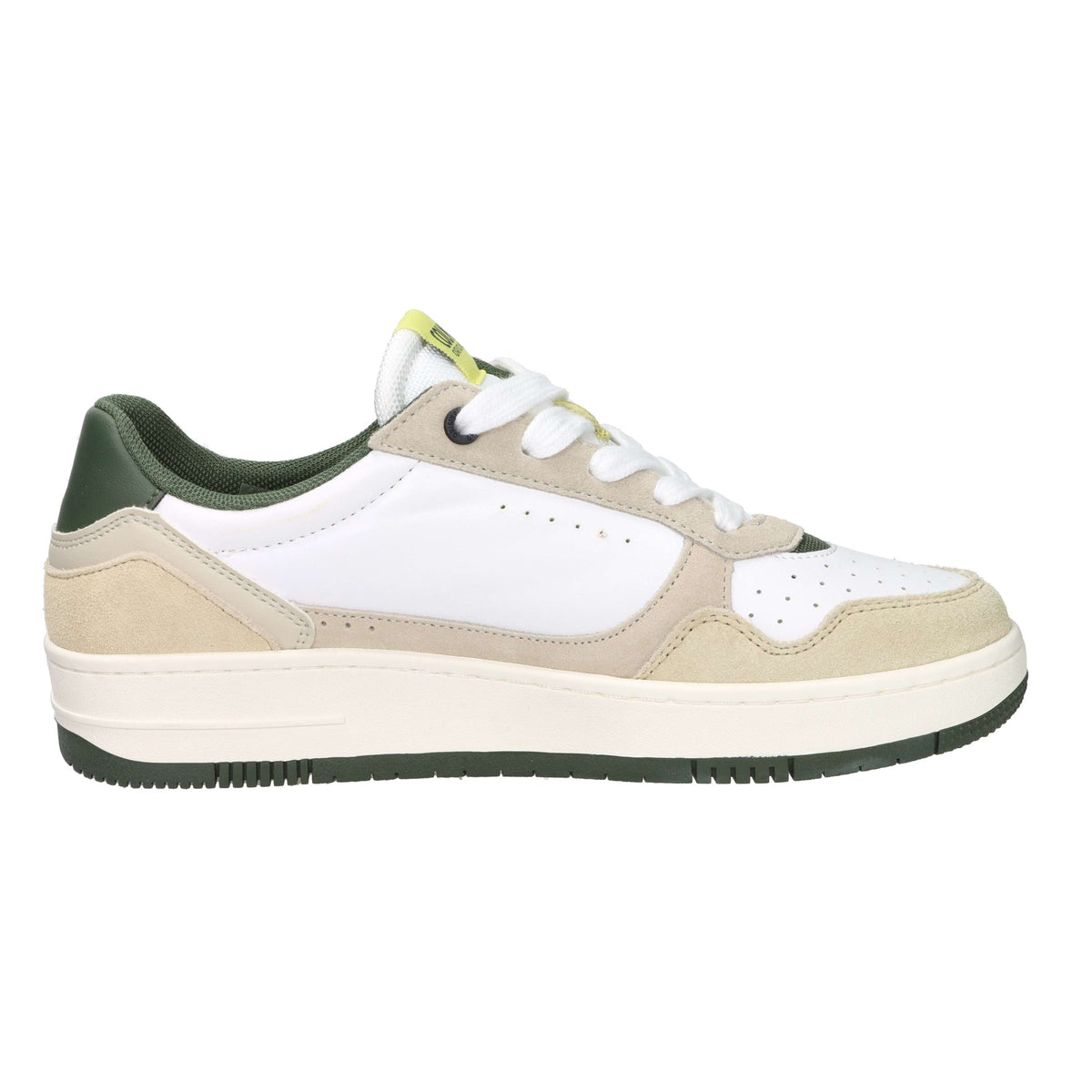 Colmar Homme Sneakers AUSTIN LAND Blanc/Vert foncé