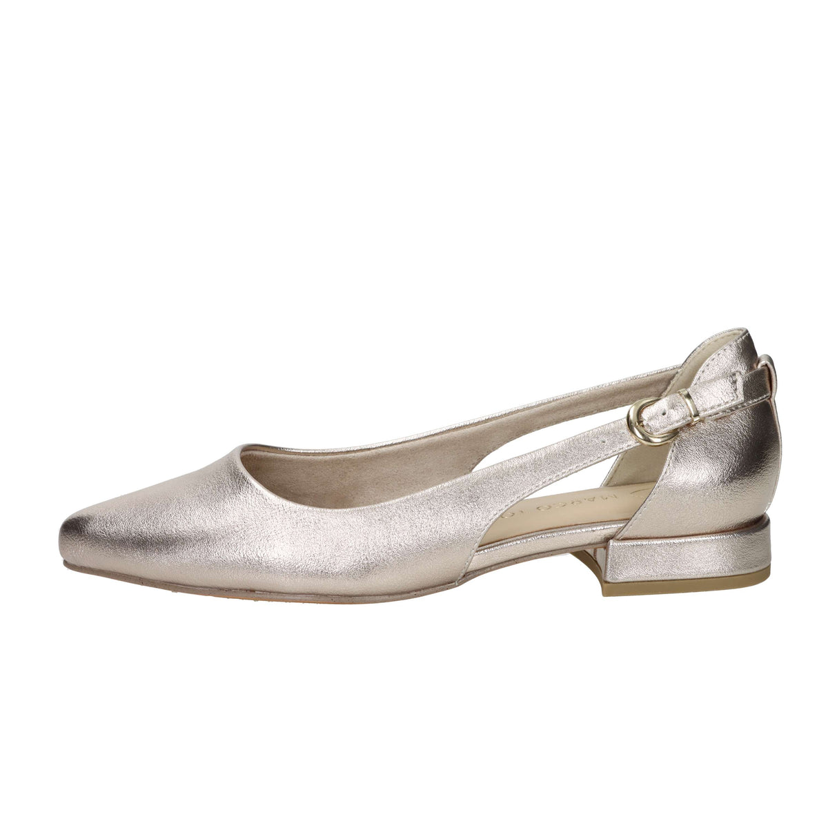 Marco Tozzi Damen Ballerinas 2-22114-42 Platin