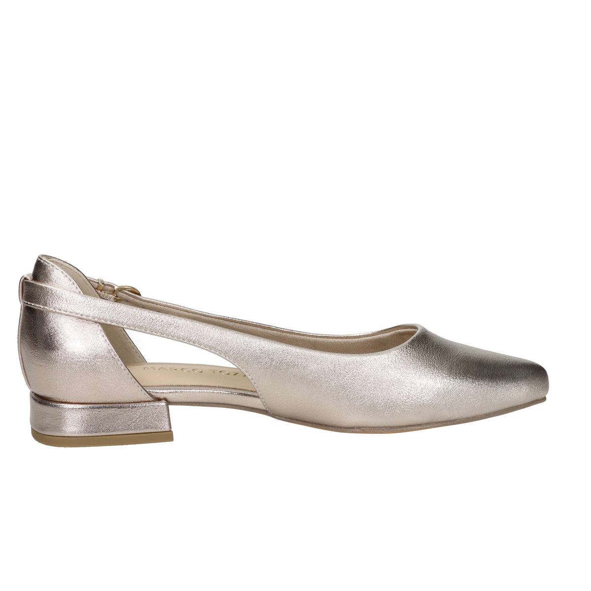 Marco Tozzi Damen Ballerinas 2-22114-42 Platin