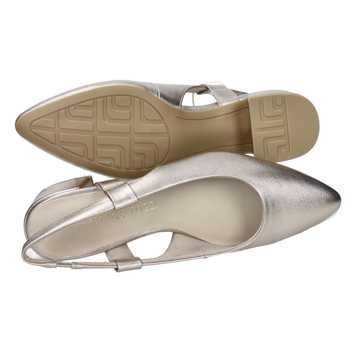 Marco Tozzi Donna Slingback 2-29505-42 Platino