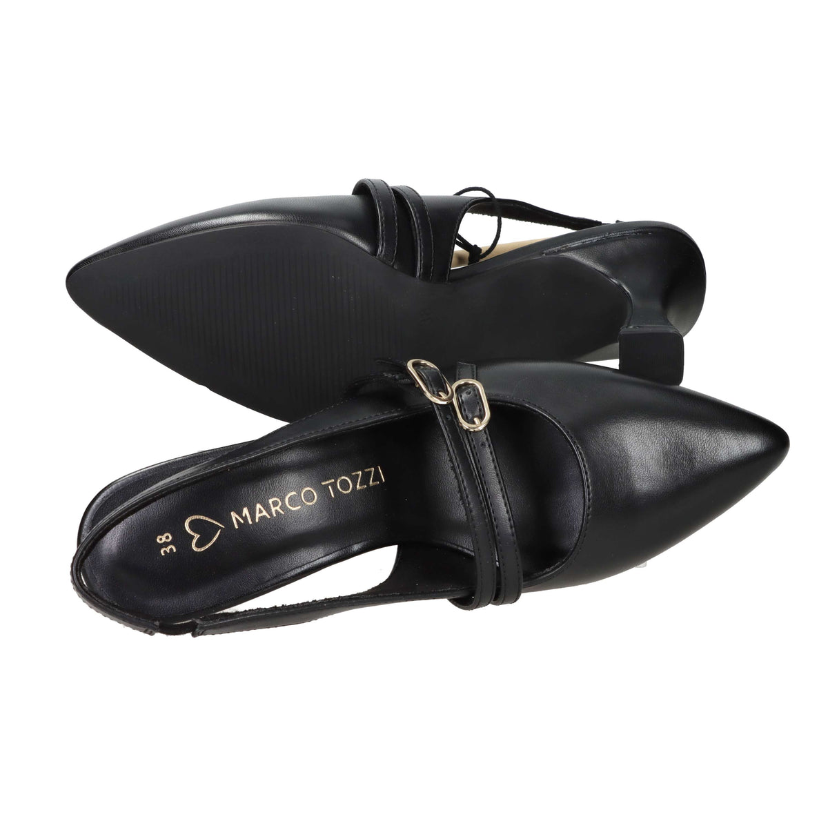 Marco Tozzi Women's Slingbacks 2-29612-46 Black