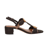 Marco Tozzi Damen Sandale mit Absatz 2-28230-42 Braun