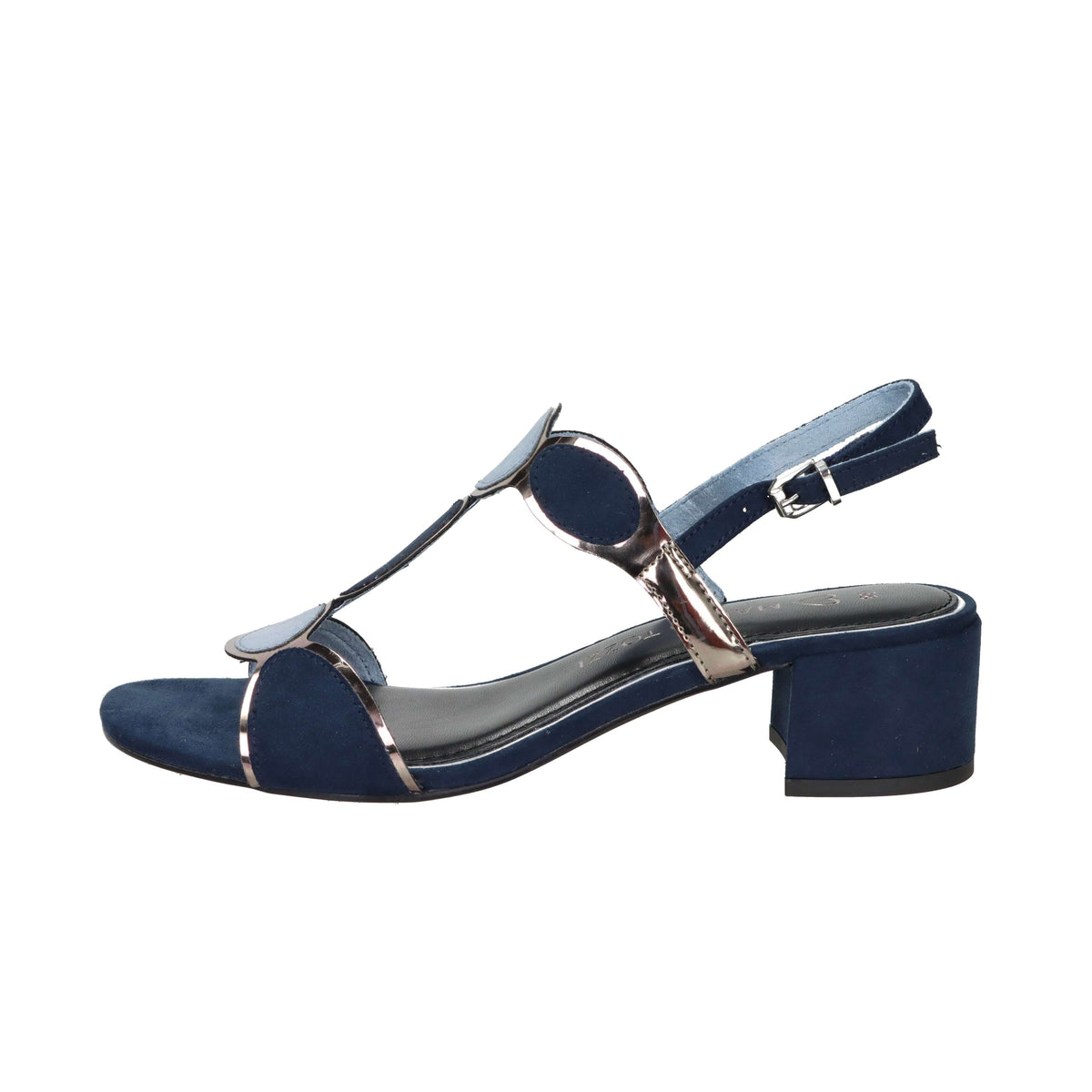 Marco Tozzi Donna Sandalo con tacco 2-28230-42 Blu