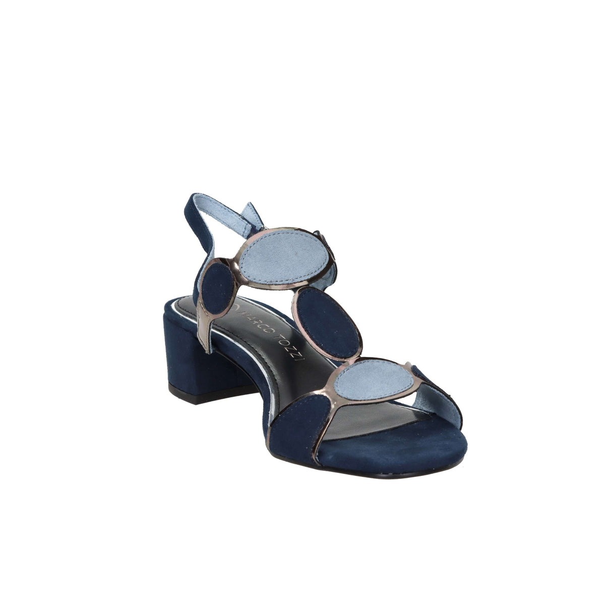 Marco Tozzi Donna Sandalo con tacco 2-28230-42 Blu