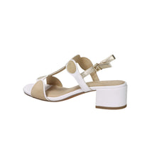 Marco Tozzi Mujer Sandalia con tacón 2-28231-44 Blanco/Beige