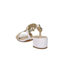 Marco Tozzi Mujer Sandalia con tacón 2-28231-44 Blanco/Beige