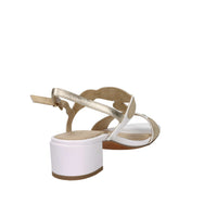 Marco Tozzi Mujer Sandalia con tacón 2-28231-44 Blanco/Beige