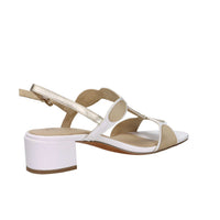 Marco Tozzi Mujer Sandalia con tacón 2-28231-44 Blanco/Beige