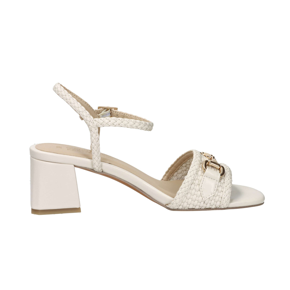 Marco Tozzi Damen Sandale mit Absatz 2-88302-46 Beige