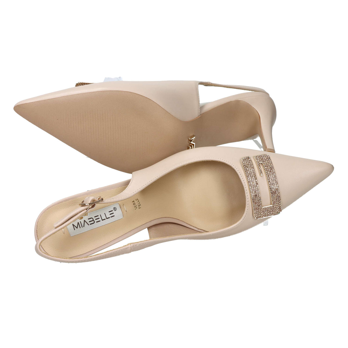 Miabelle Donna Slingback MB707 Cipria