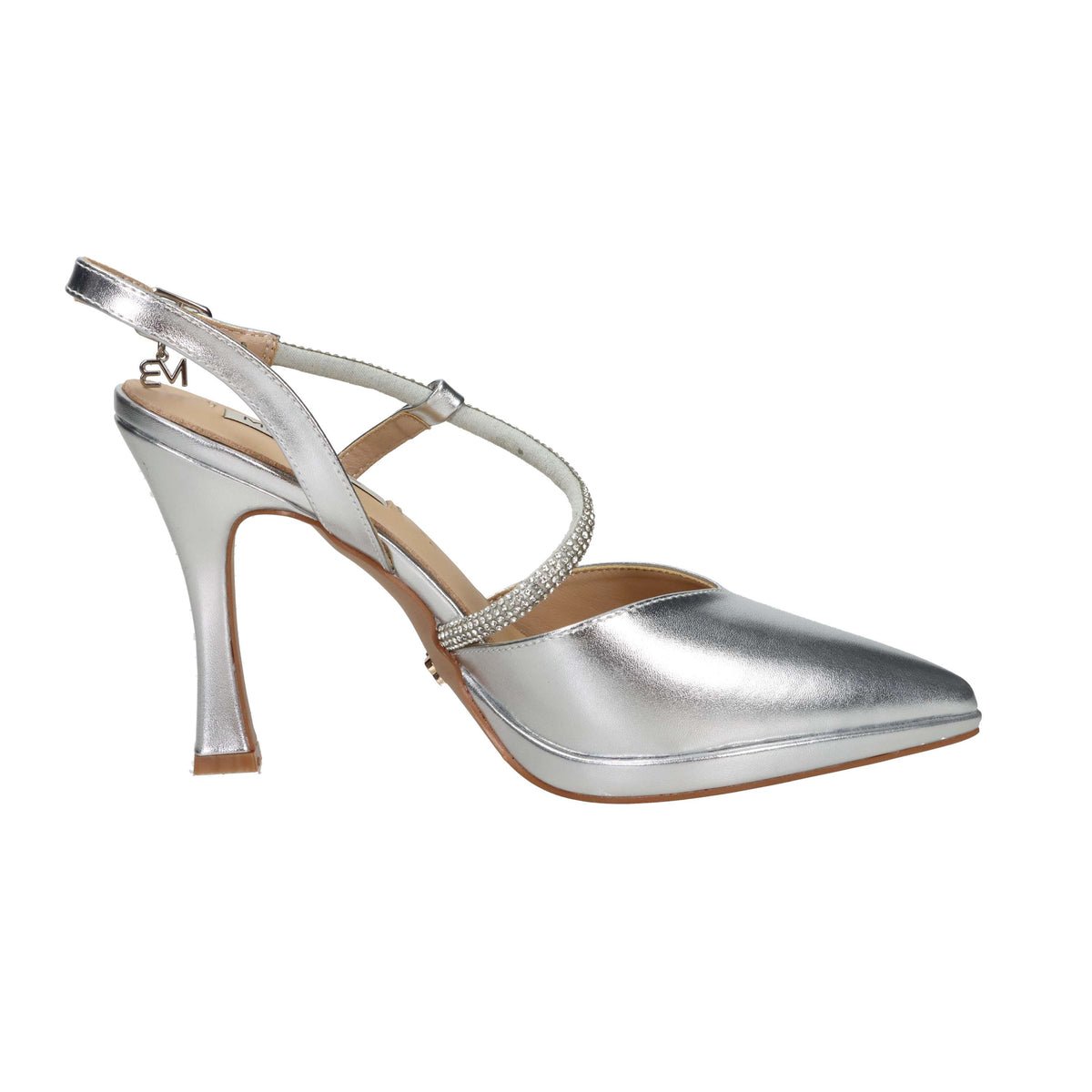 Miabelle Donna Slingback MB63 Argento