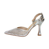 Miabelle Donna Slingback MB55 Argento