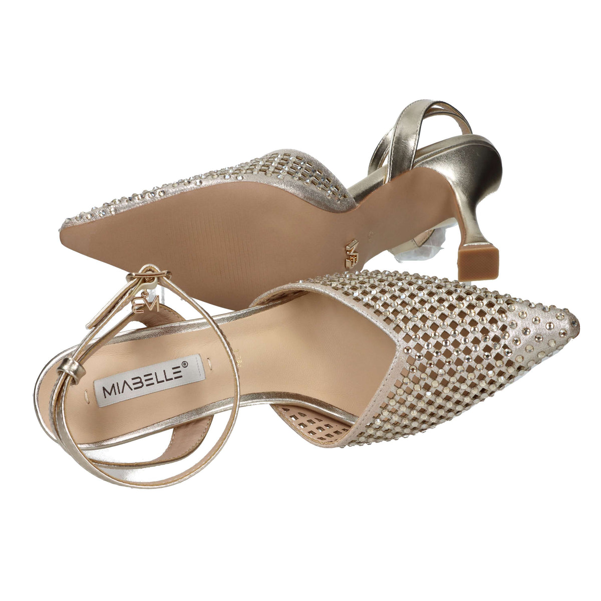 Miabelle Femme Slingback MB55 Platine