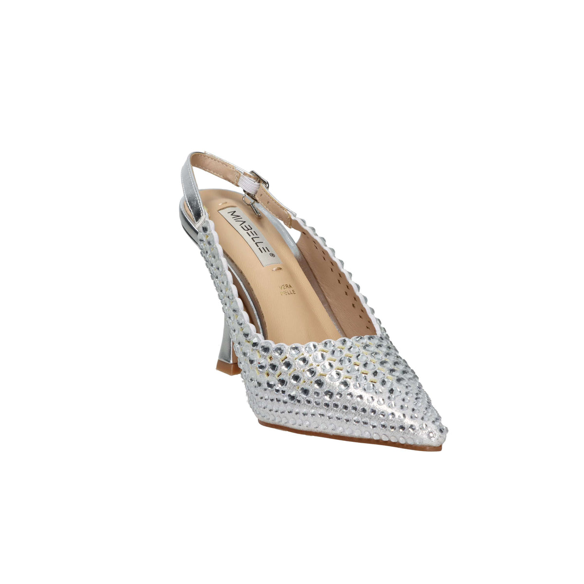 Miabelle Women's Slingback MB950 Silver