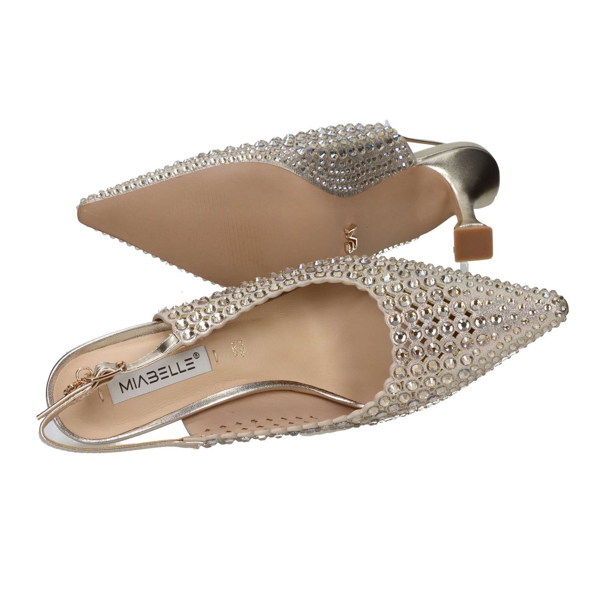 Miabelle Femme Slingback MB950 Platine