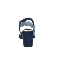 Marco Tozzi Damen Sandale mit Absatz 2-28347-42 Blau