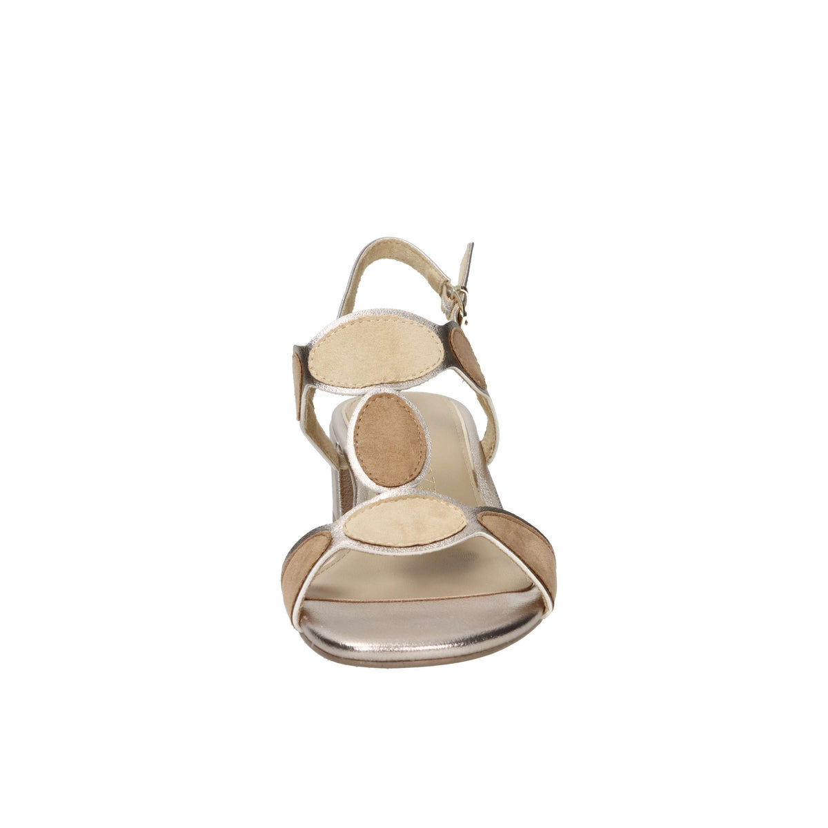 Marco Tozzi Damen Sandale mit Absatz 2-28231-44 Bronze