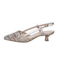 Marco Tozzi Women Slingback 2-29502-44 Silver/Gold