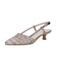 Marco Tozzi Women Slingback 2-29502-44 Silver/Gold